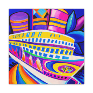 "Cruising the Deco Era" - Canvas