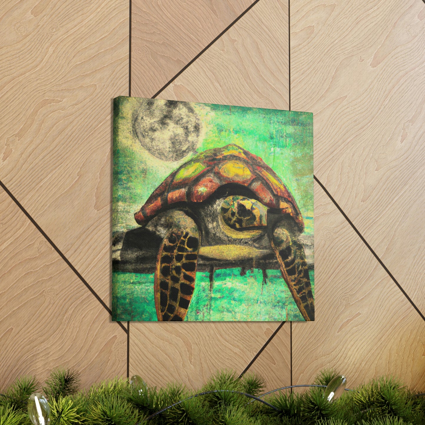 Steampunk Sea Turtle Voyage - Canvas