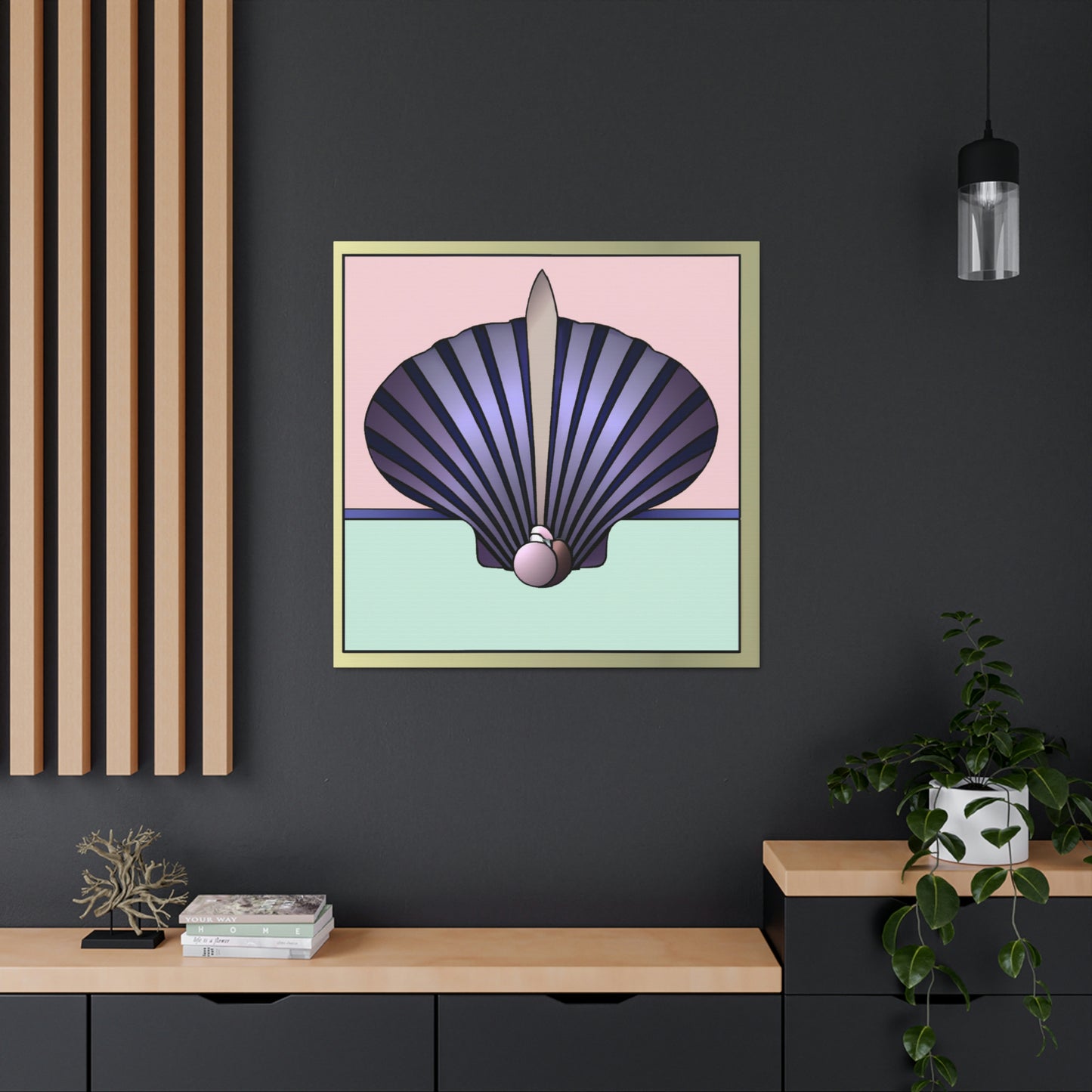 "Clamorous Deco Dream" - Canvas