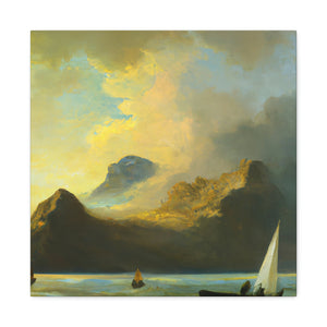 "Dinghy at Dawning Light" - Canvas