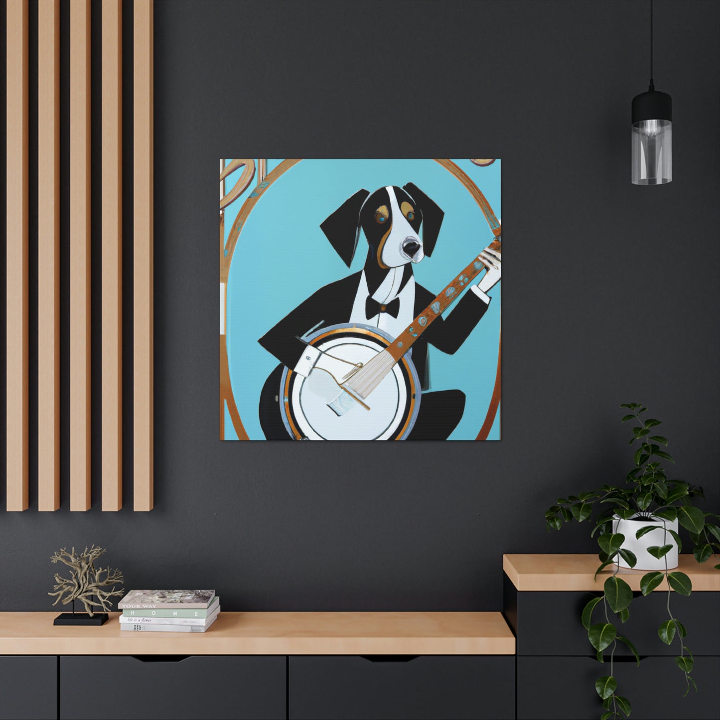 Banjo Boogie Symphony - Canvas