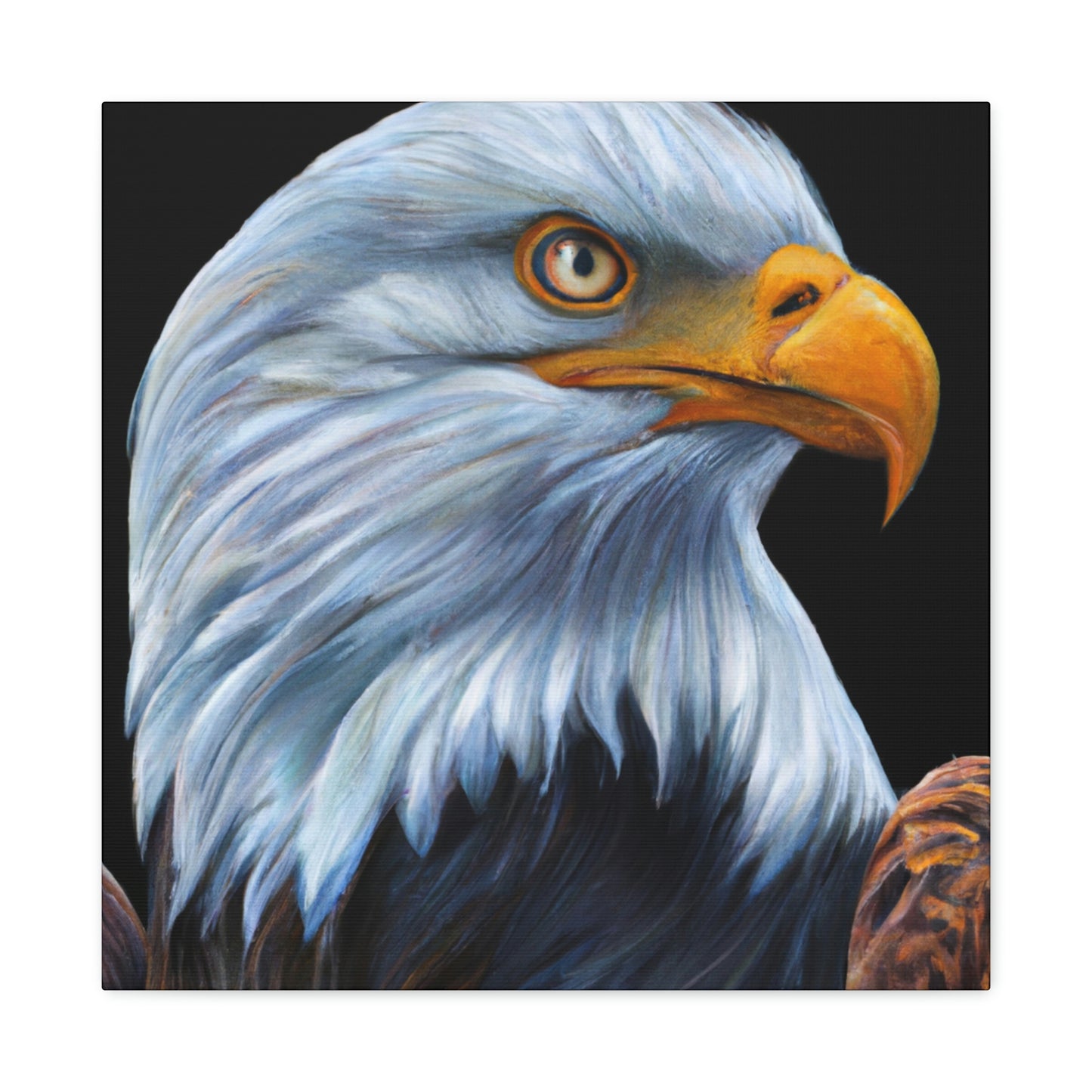 "Bald Eagle Realism!" - Canvas