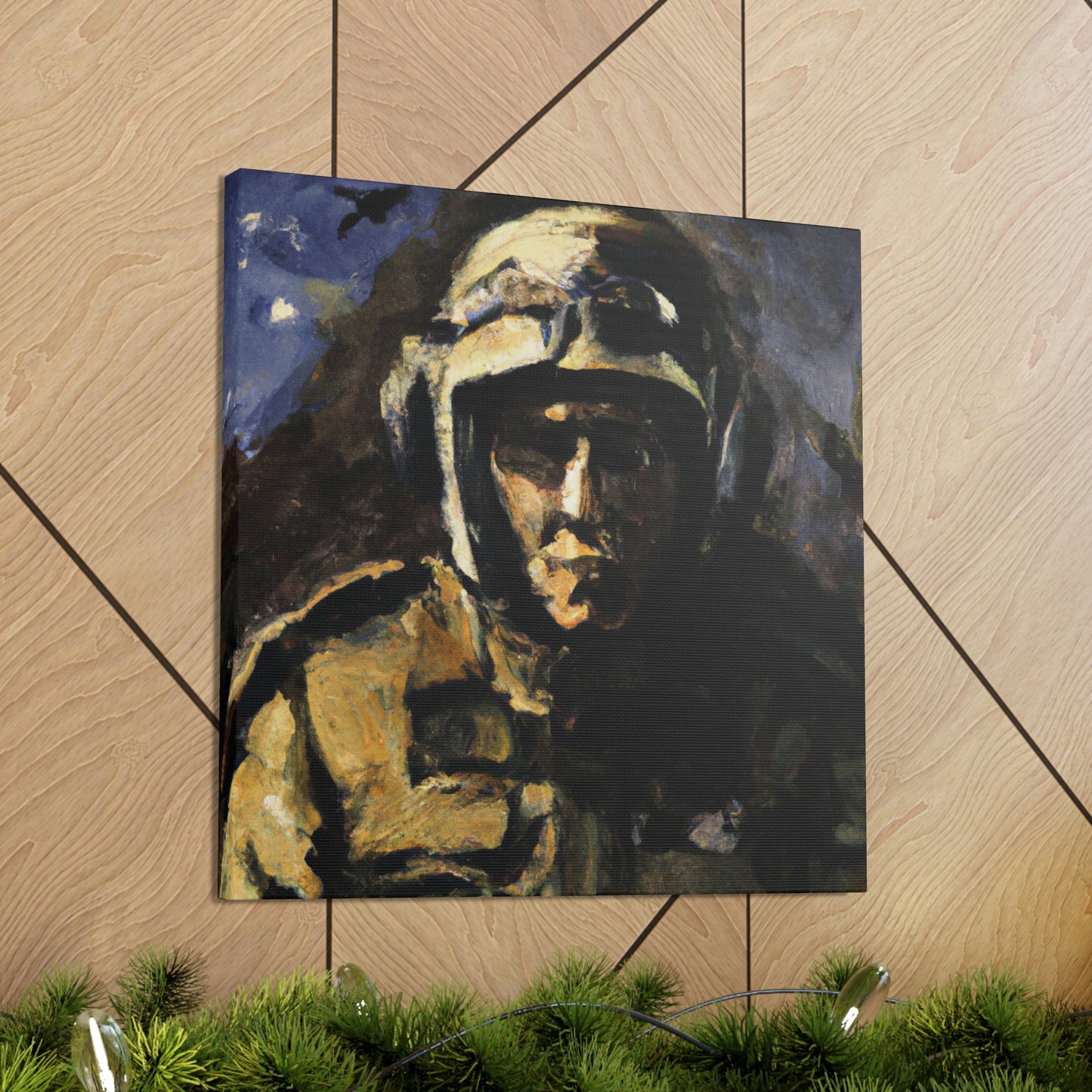 "Portrait of a Hero" - Canvas