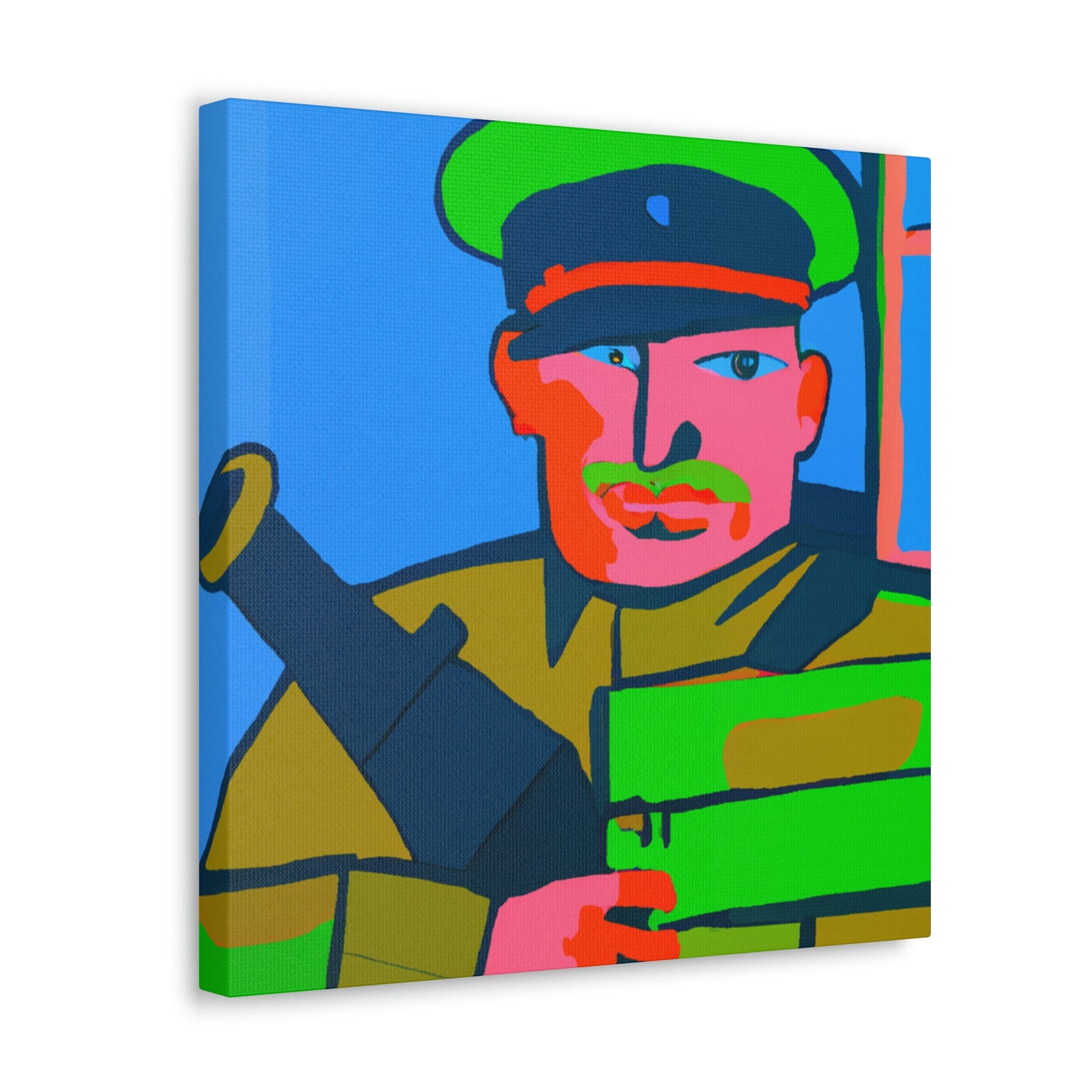 Gunner in Fauvism - Canvas