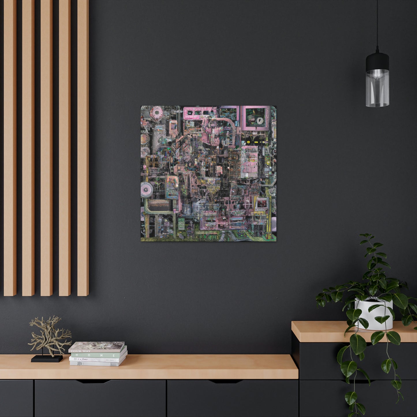 Technology and Elegance - Canvas