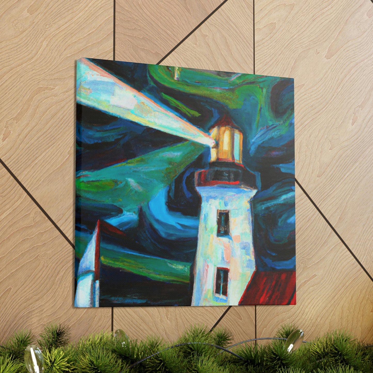 "Lighthouse on the Shore" - Canvas