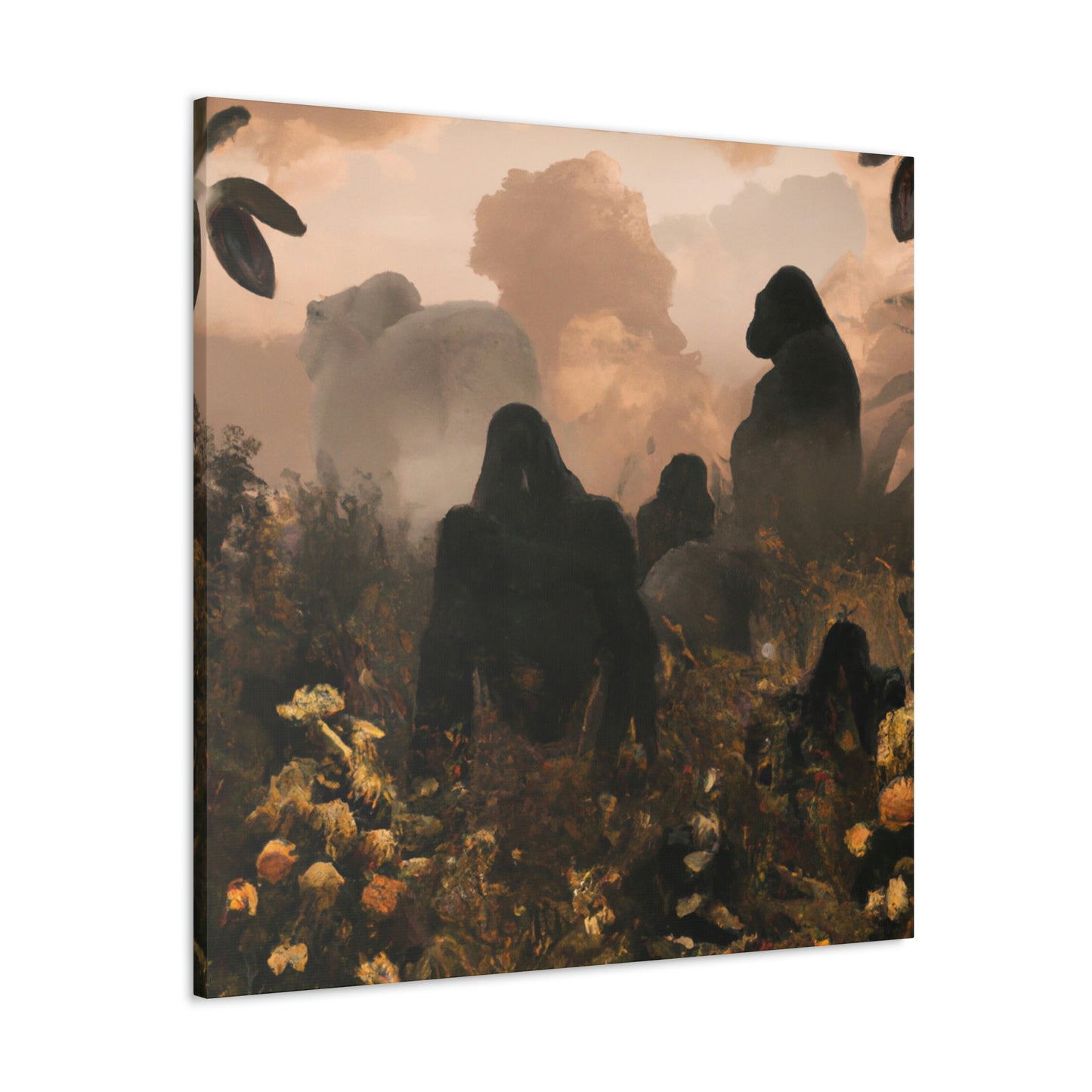 Gorilla in Gilded Frame - Canvas