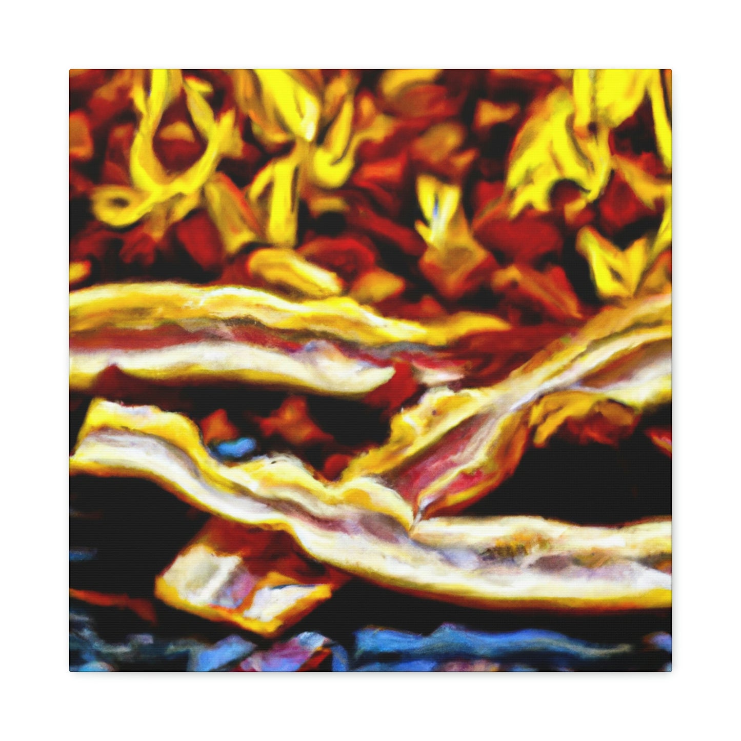 Bacon in Abstract Form - Canvas