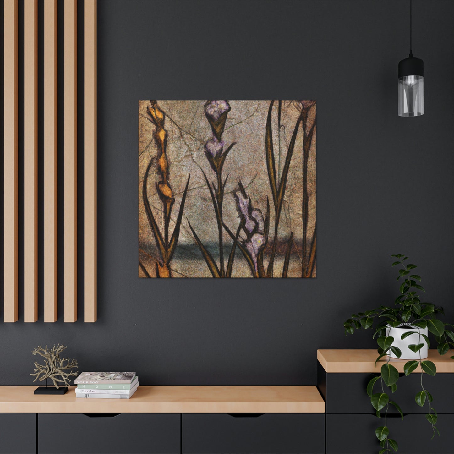 "Wildflower Sunrise Revival" - Canvas