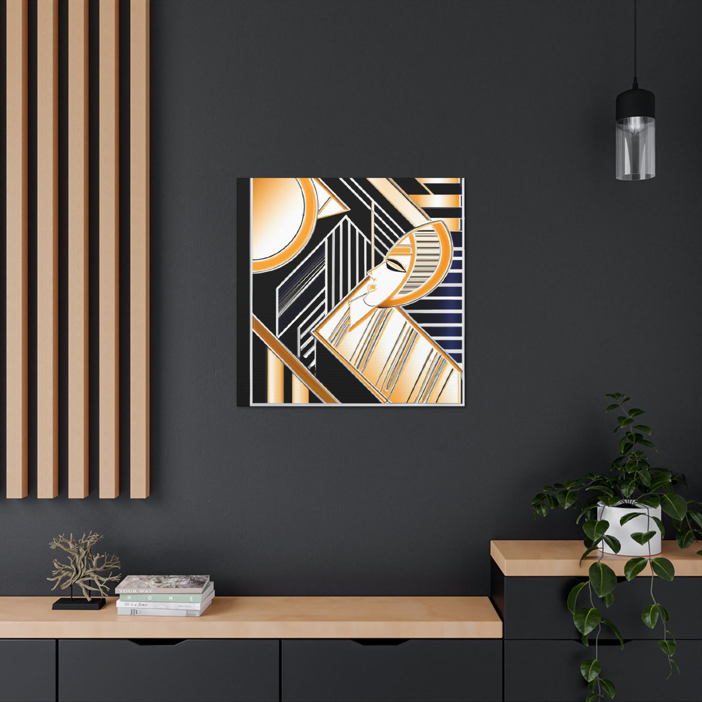 Dazzling Jazz Illumination - Canvas