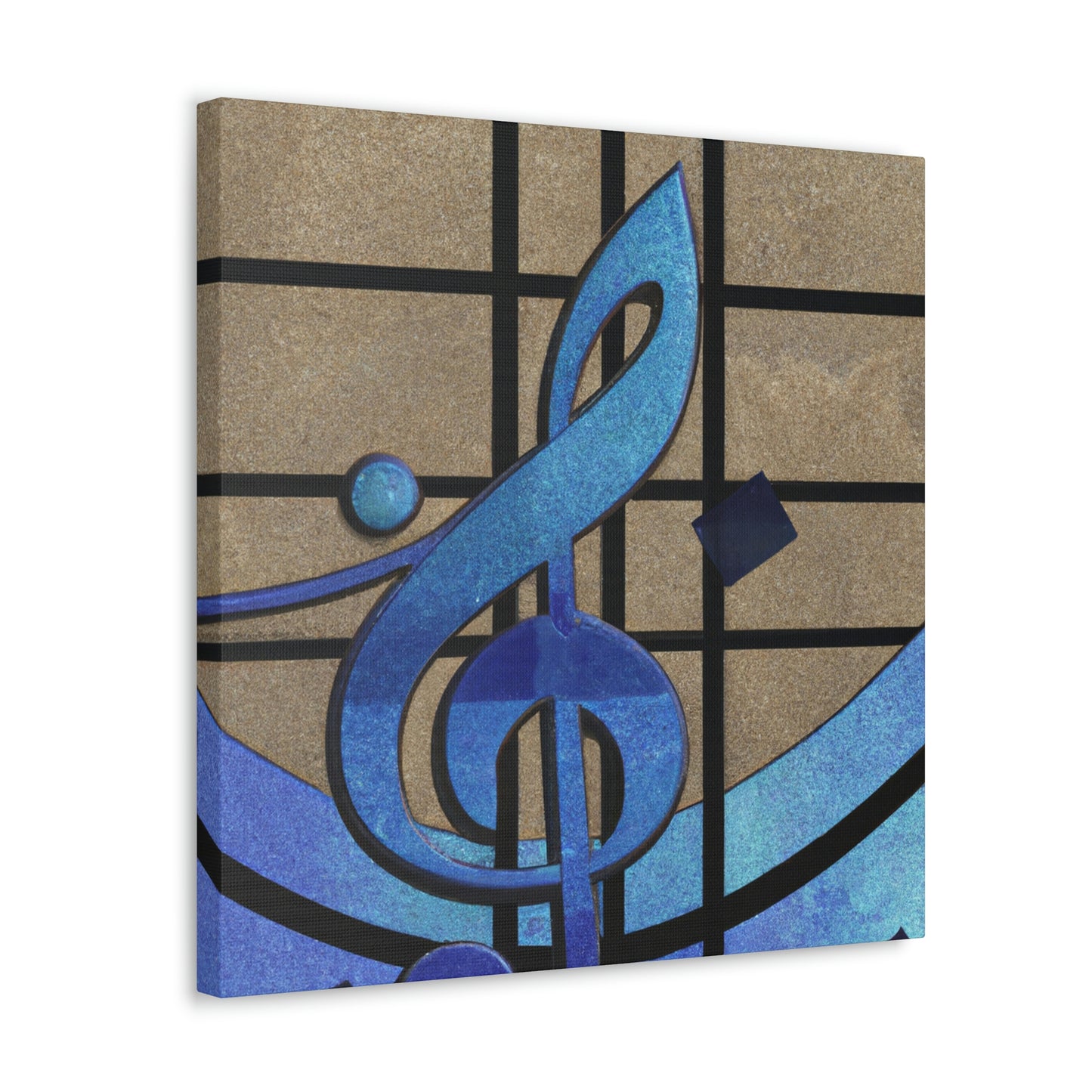 "Symphony of Melody Notes" - Canvas