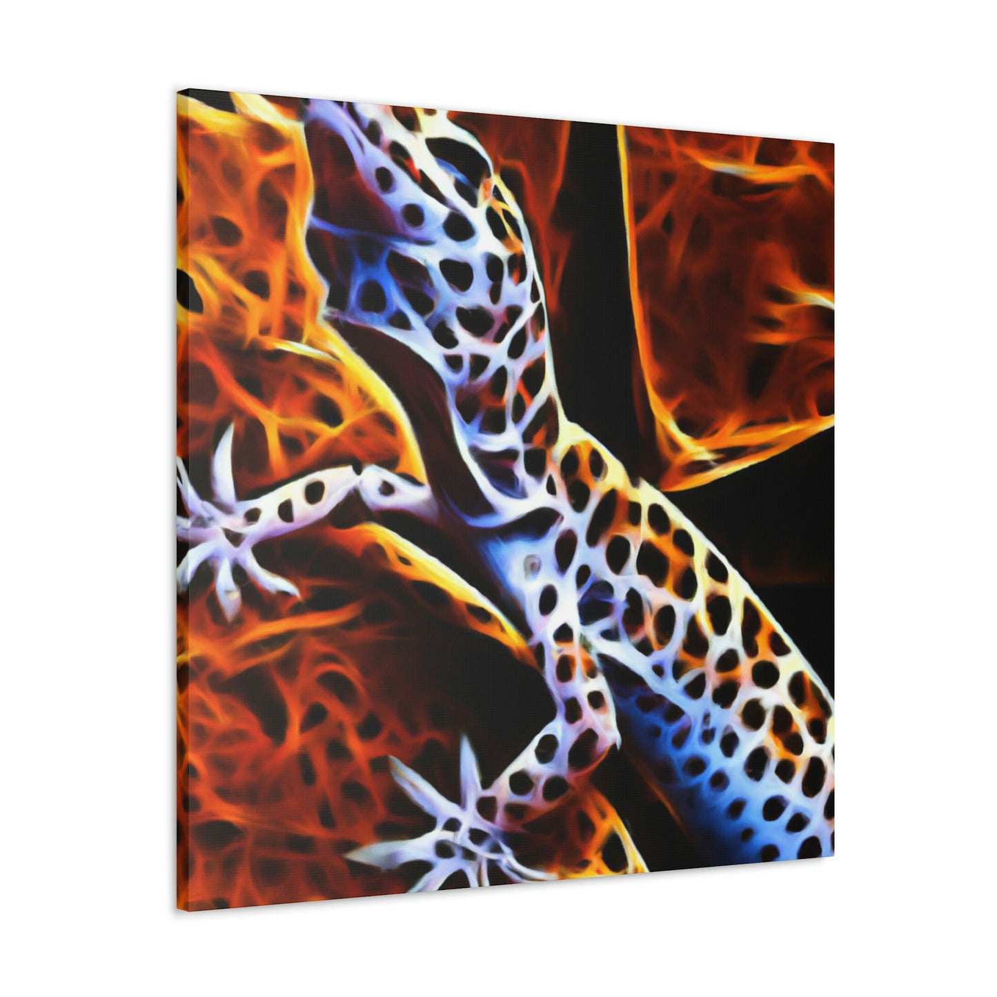 Leopard Gecko Reflection - Canvas