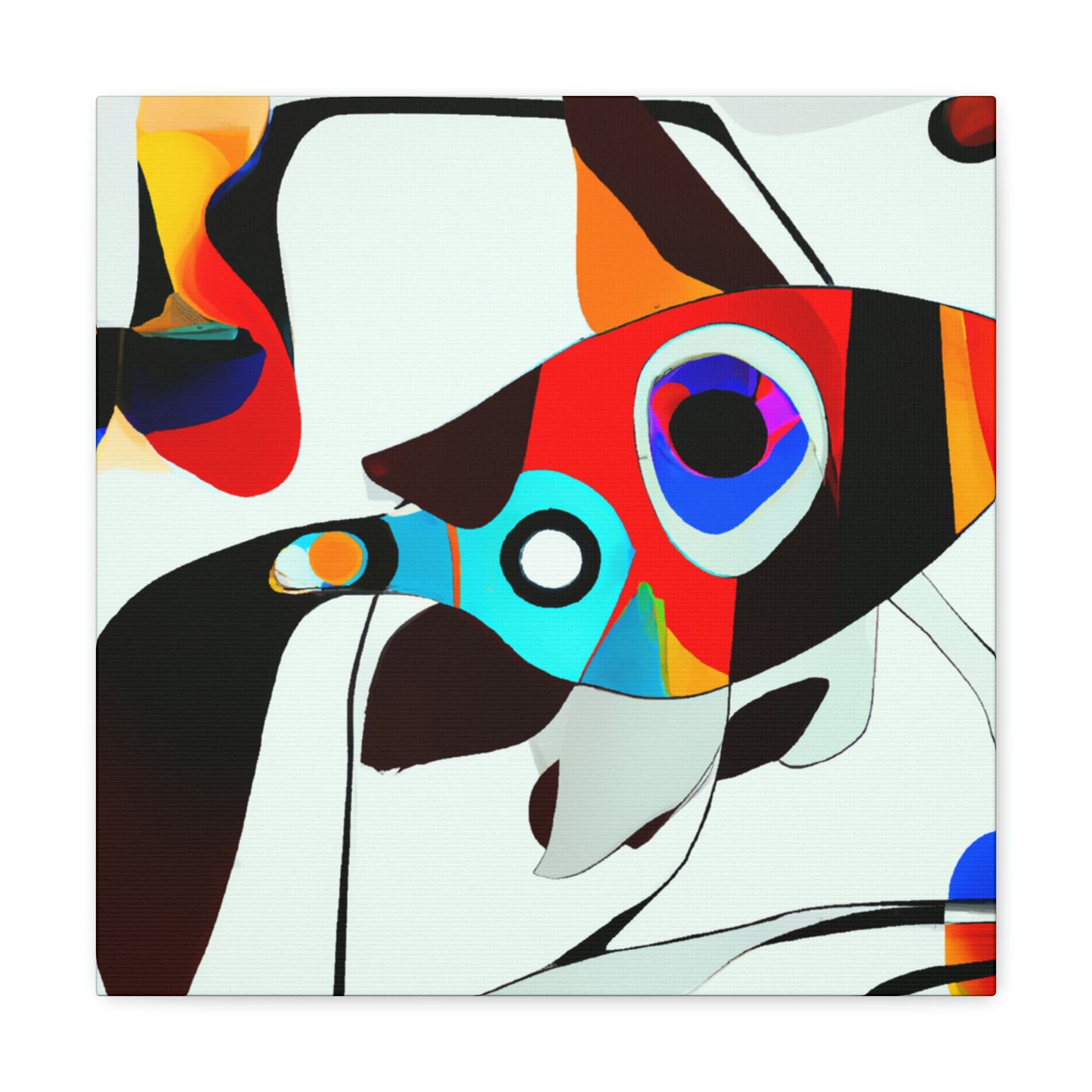 Guppy in Art Deco - Canvas