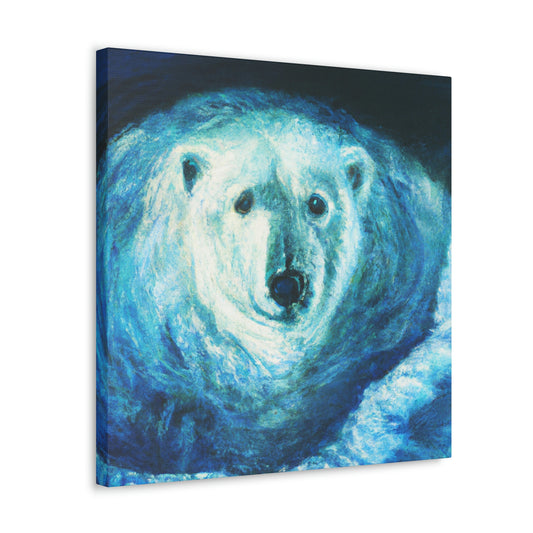 Polar Bear Slumber Dream - Canvas