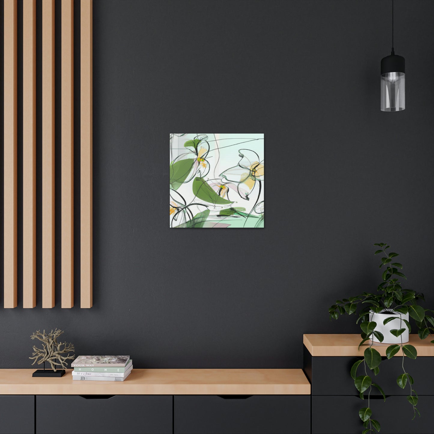 Jasmine in Art Deco - Canvas