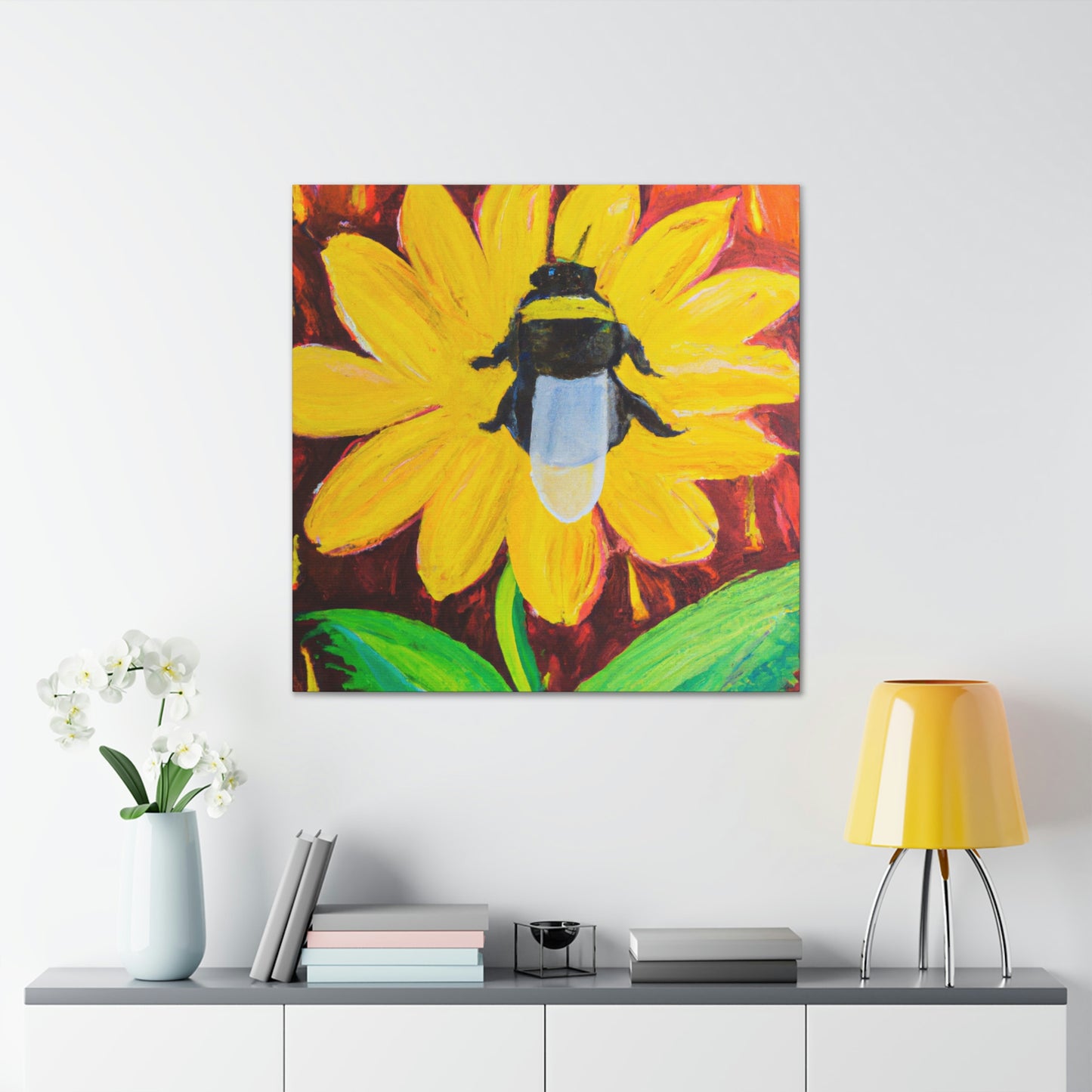 "Bumblebee in Bloom" - Canvas