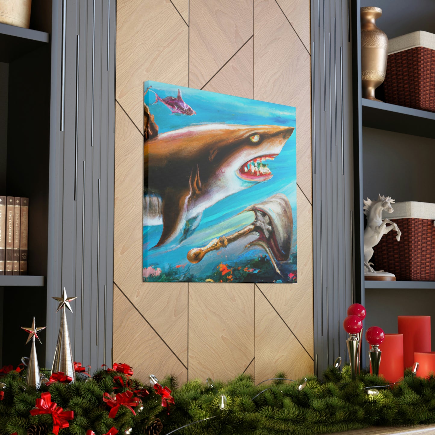 Shark Surrealism Dream - Canvas