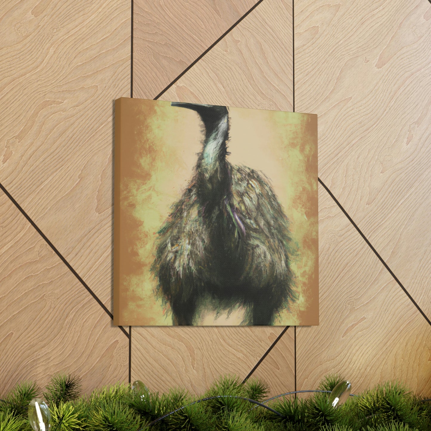 "Emu of the Digital Age" - Canvas