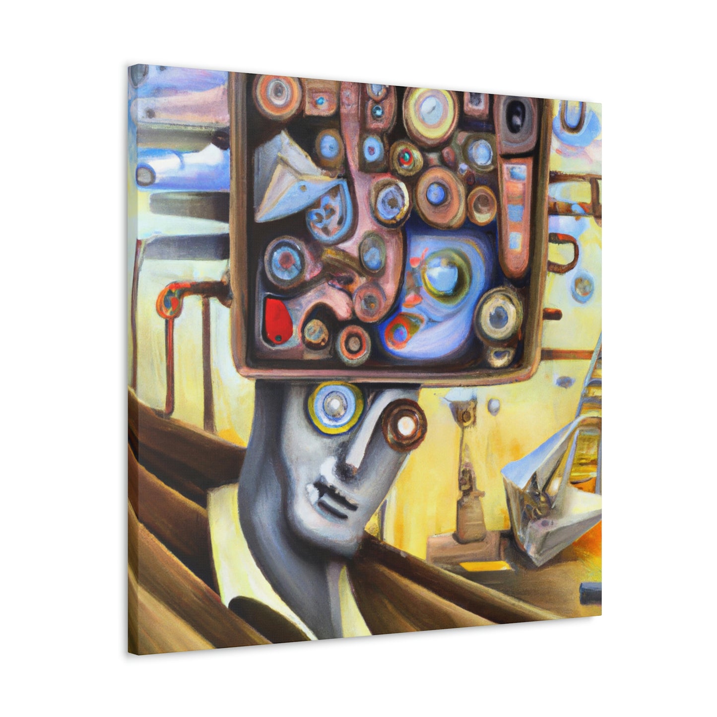 "Mechanical Surrealism Dream" - Canvas