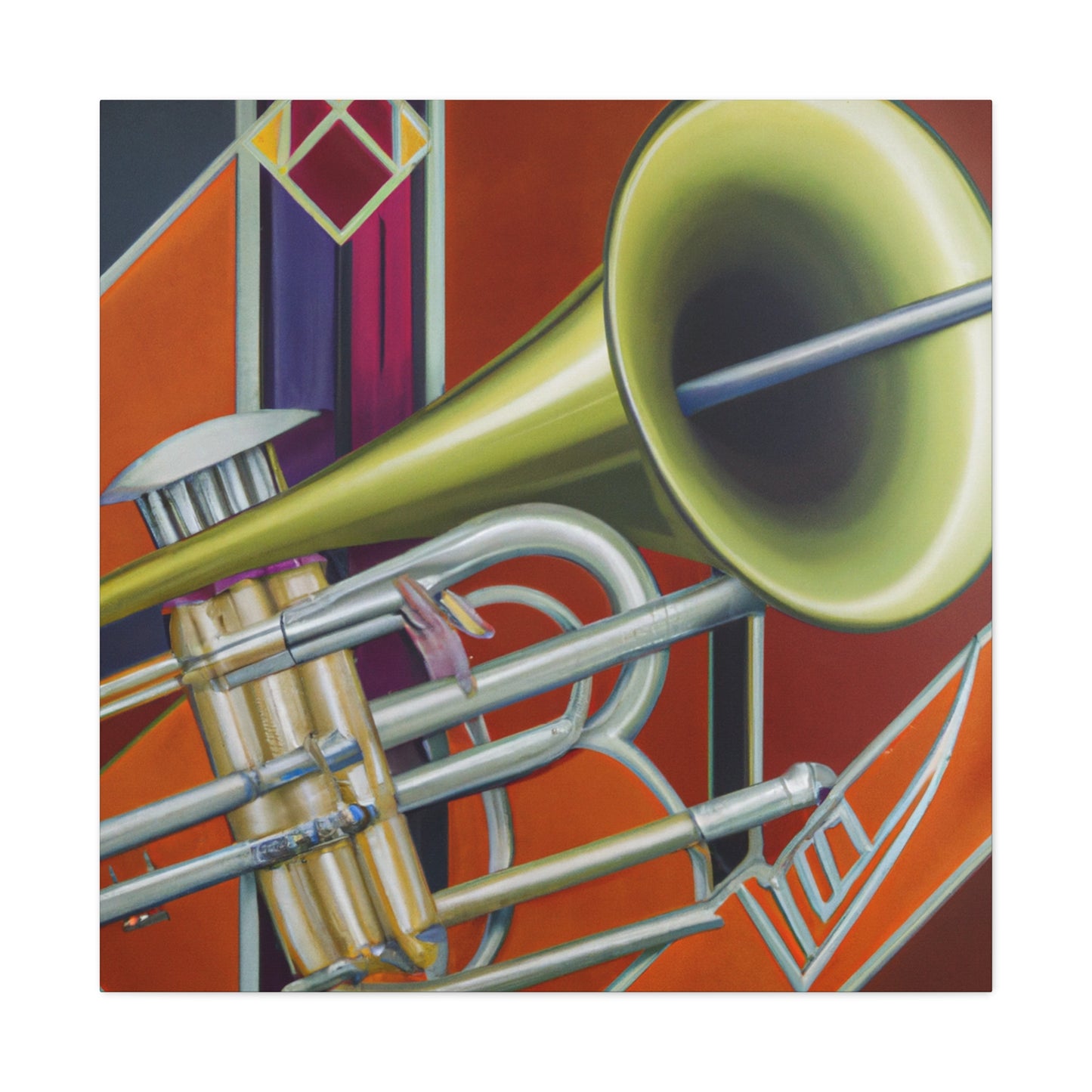 "Tuned Trumpet Symphony" - Canvas