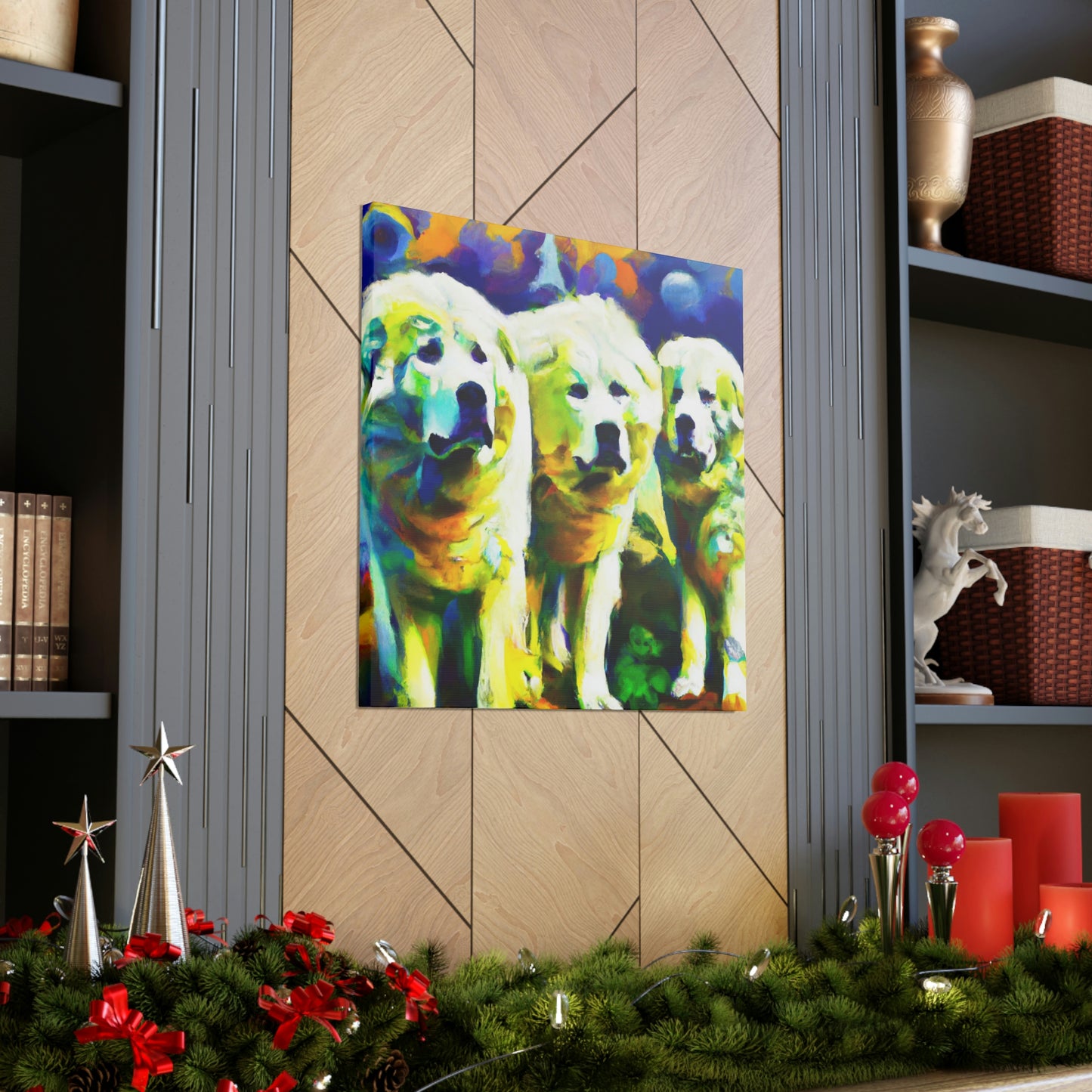 Great Pyrenees Mystery - Canvas