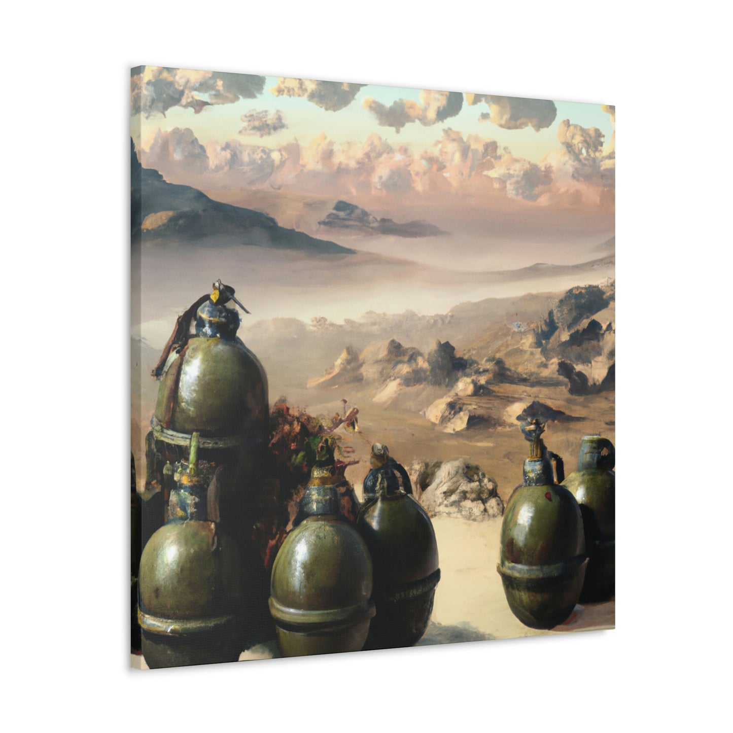 Grenades of War - Canvas