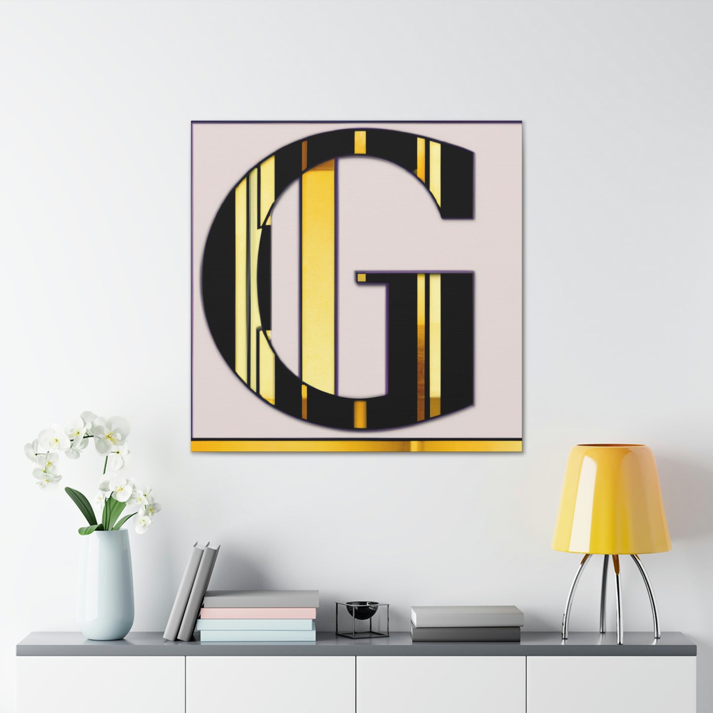 "Glittering Jazz Harmony" - Canvas