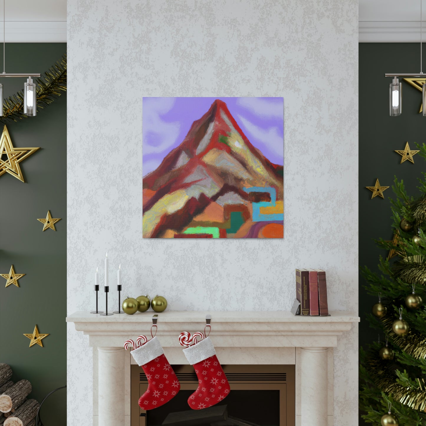 Mountain Majesty Painting - Canvas