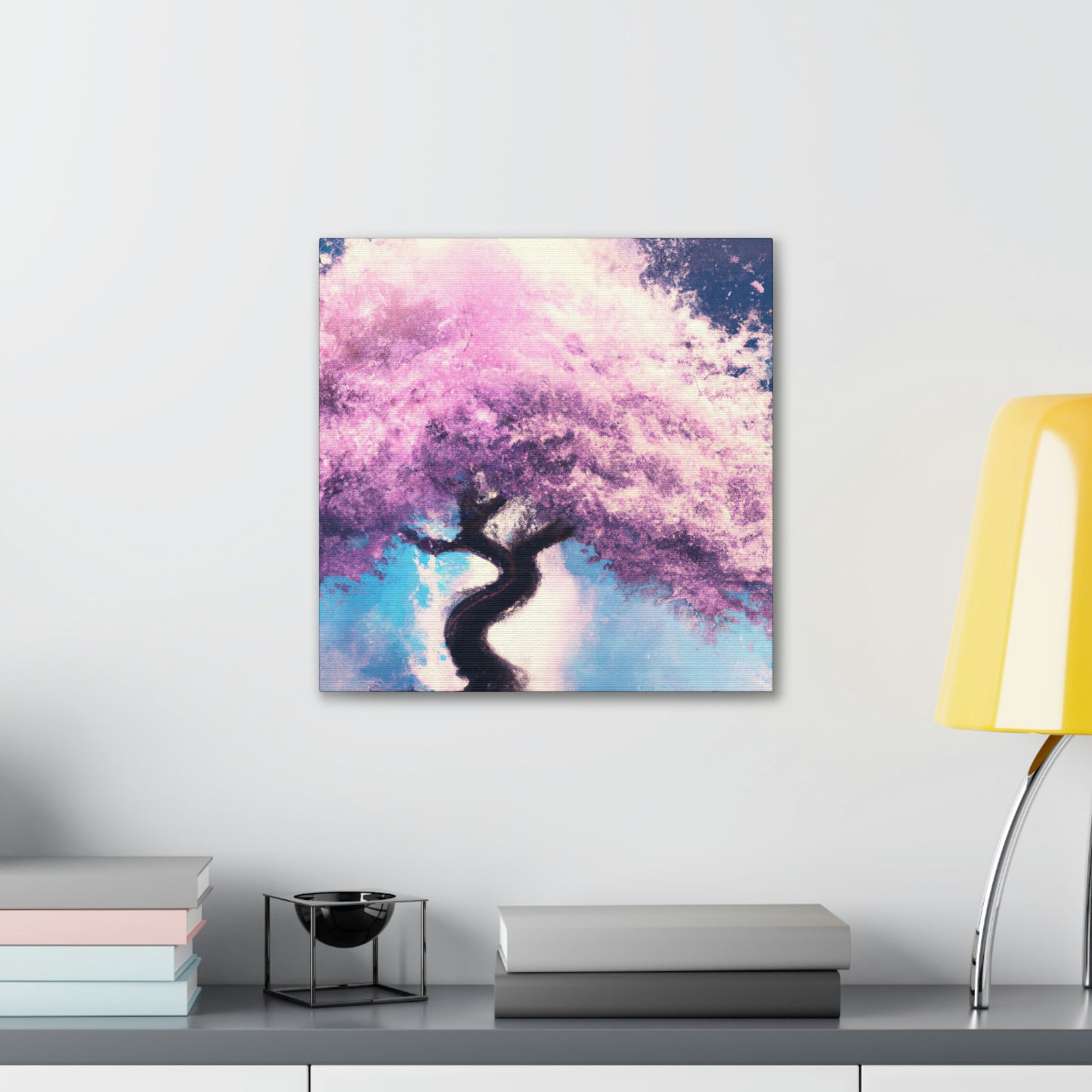 "Cherry Blossom Wonderment" - Canvas