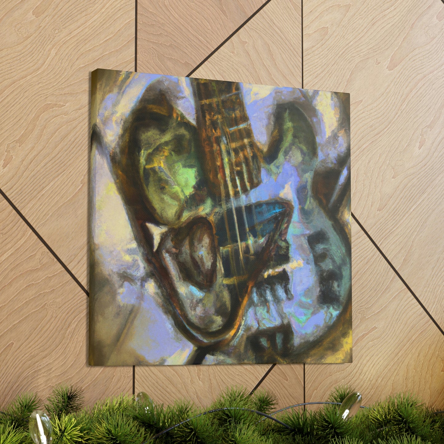 "Bass Guitar Symphony" - Canvas