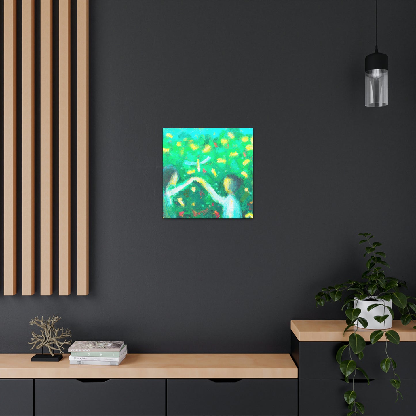 Love Fireflies Glow - Canvas