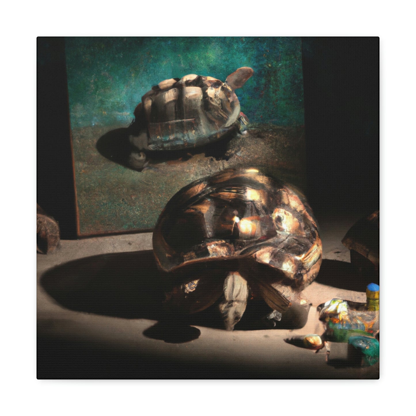 Tortoise in Surreality - Canvas