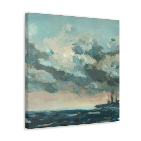 "The Battling Sea Painting" - Canvas