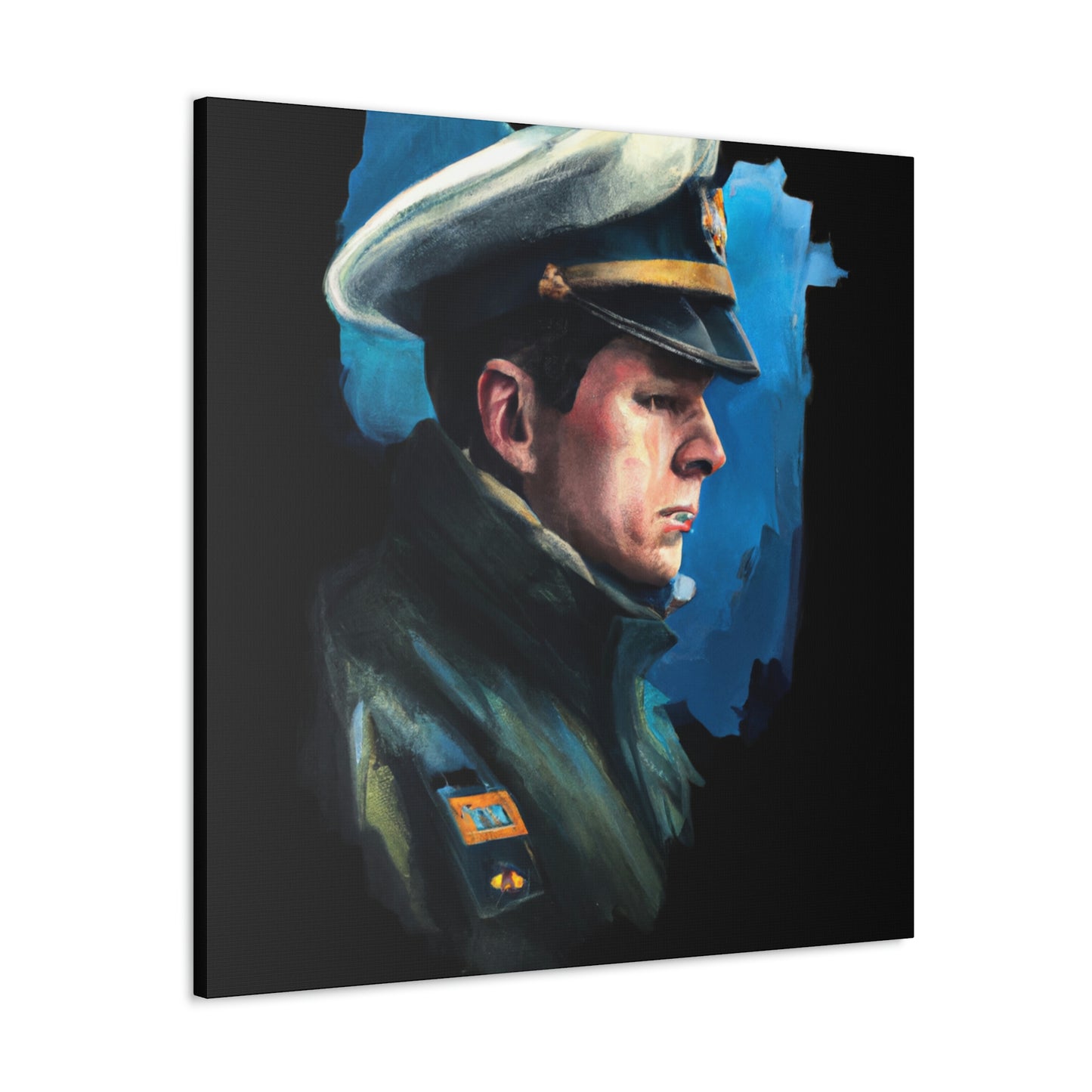 "Glorious Naval Aviator" - Canvas