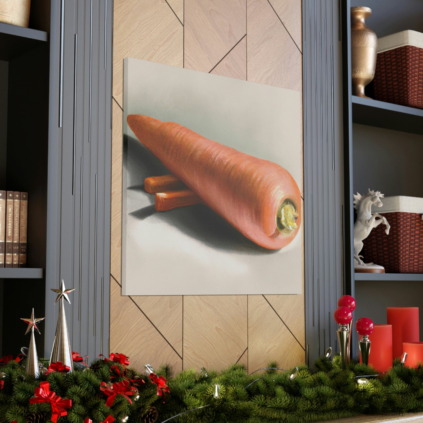 "Carrot Hyperrealism Dream" - Canvas