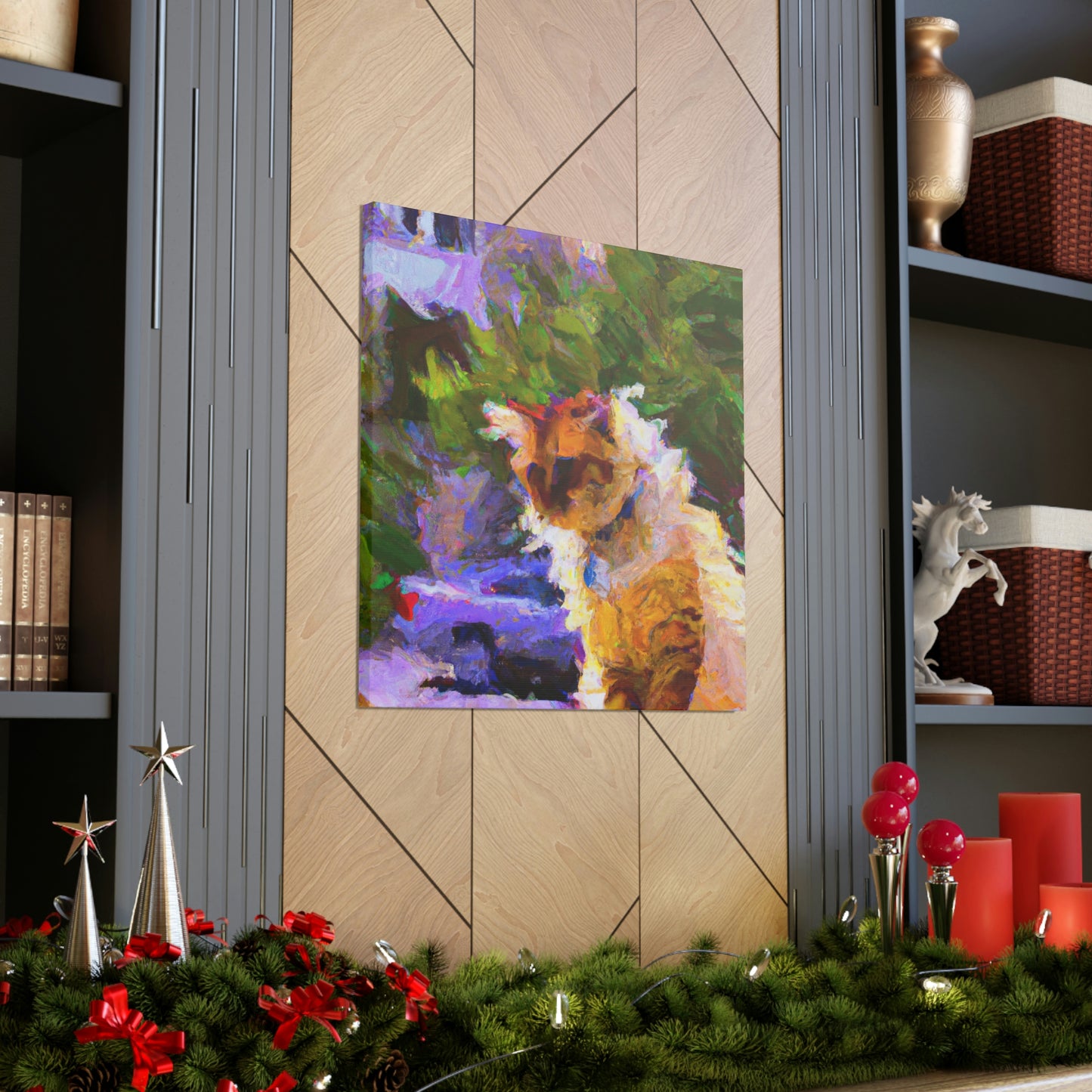 "Cats in Impressionism" - Canvas