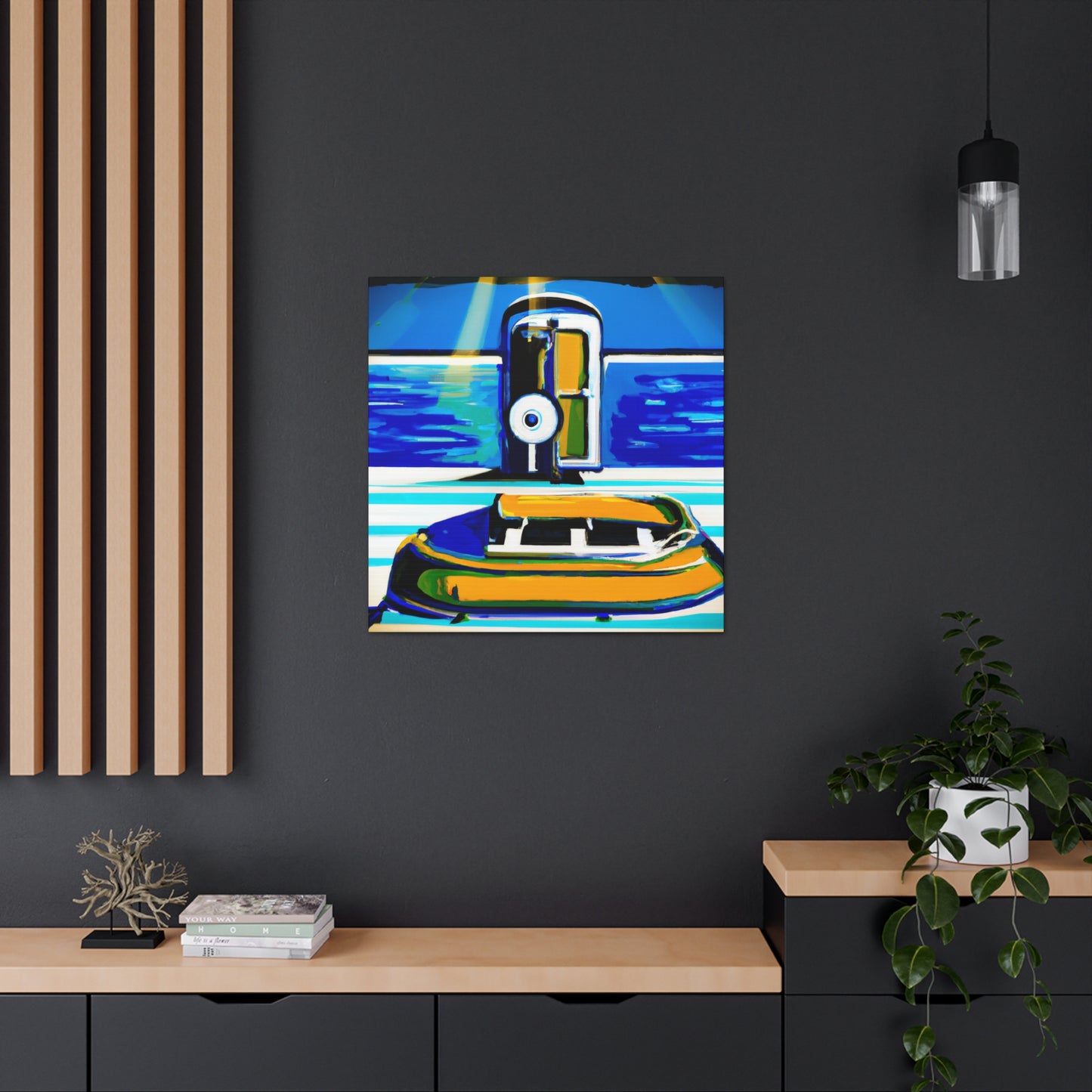 "Sailing Through Time" - Canvas