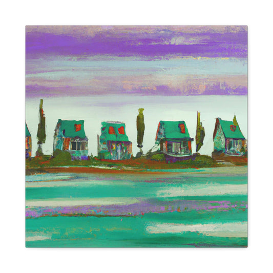 "Cottage by the Sea" - Canvas