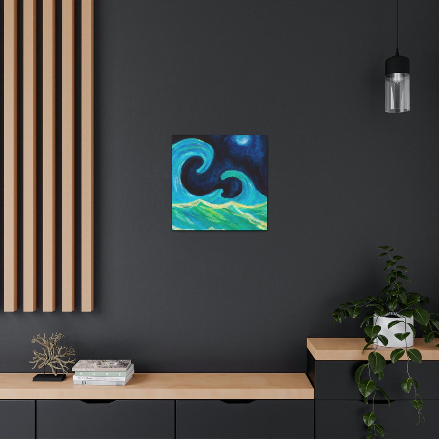 "Sea of Rippling Waves" - Canvas