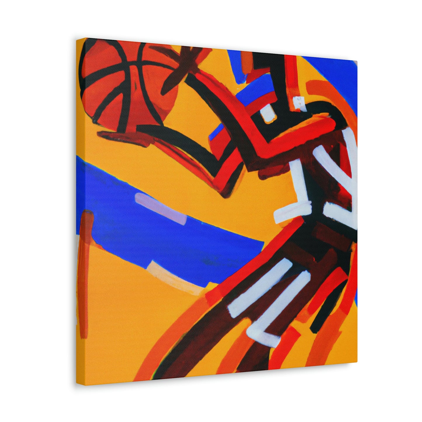 Basketball in Abstractions - Canvas