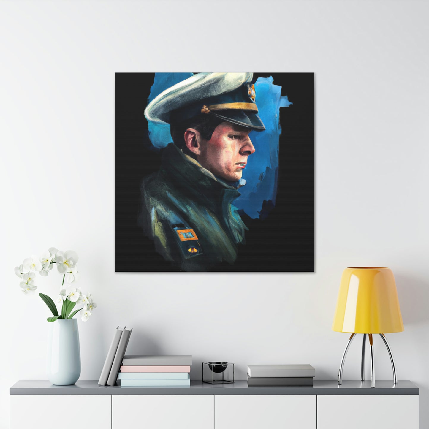 "Glorious Naval Aviator" - Canvas