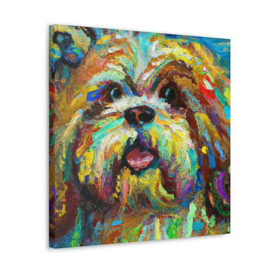 Shih Tzu Fauvism - Canvas