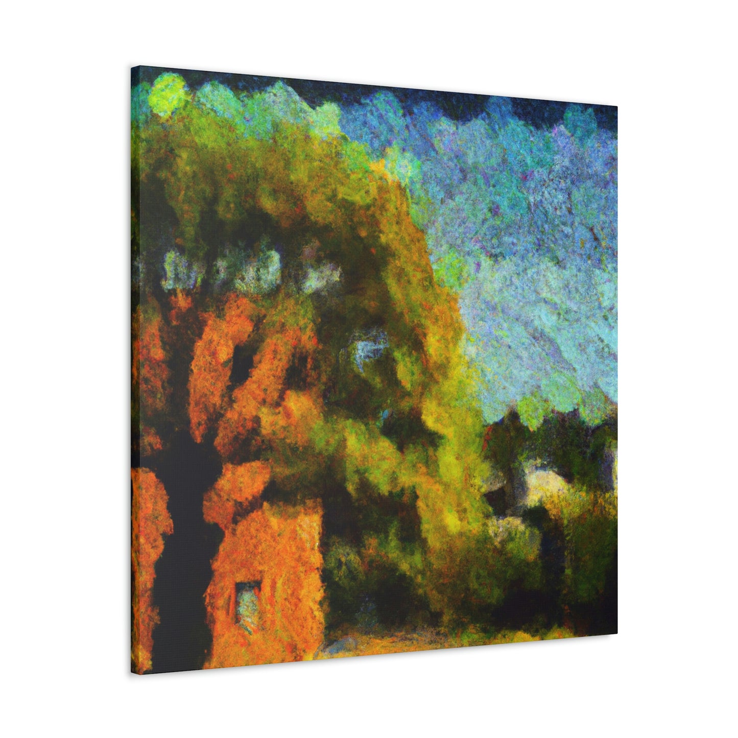 Oak Tree Splendor. - Canvas