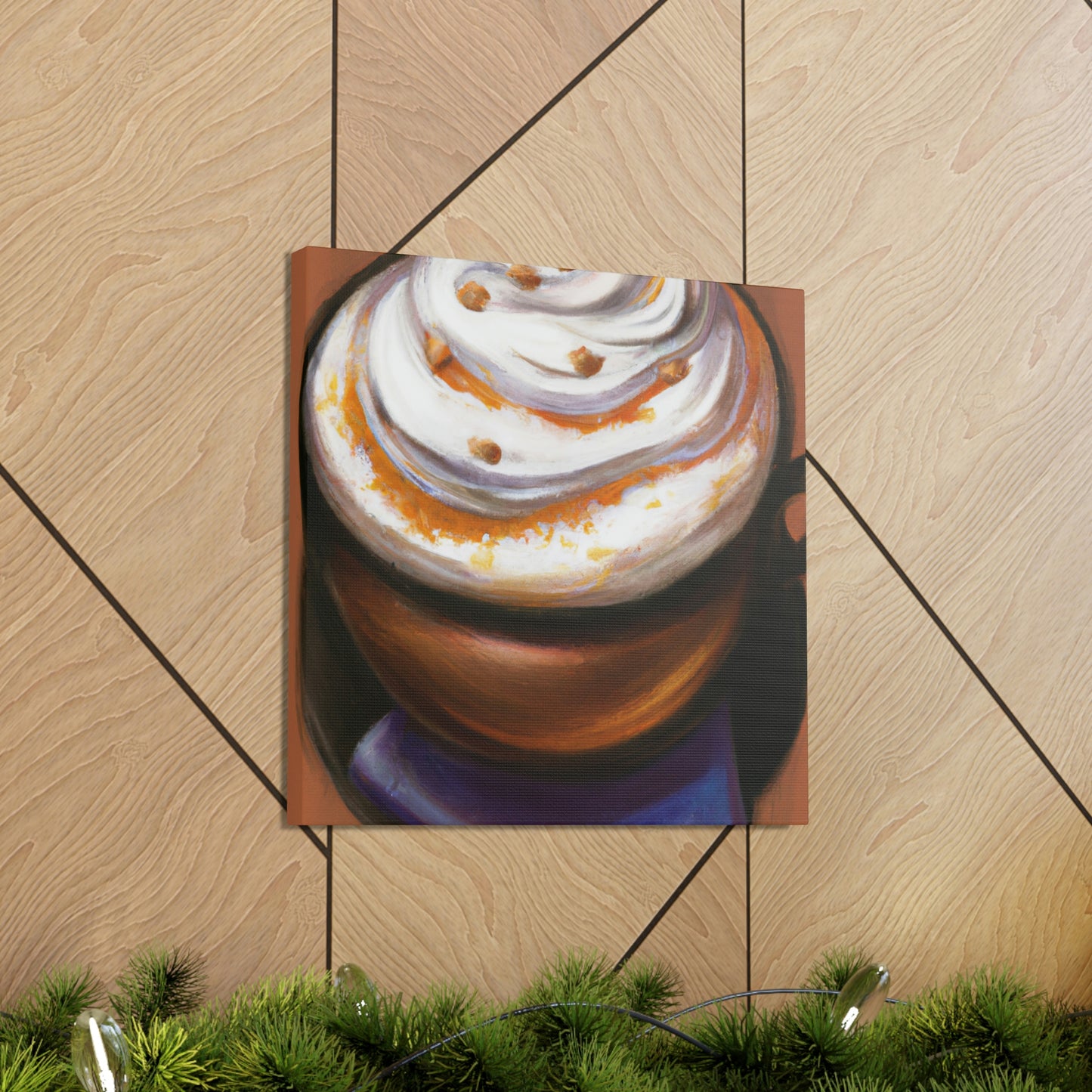 "Cappuccino in Realism" - Canvas