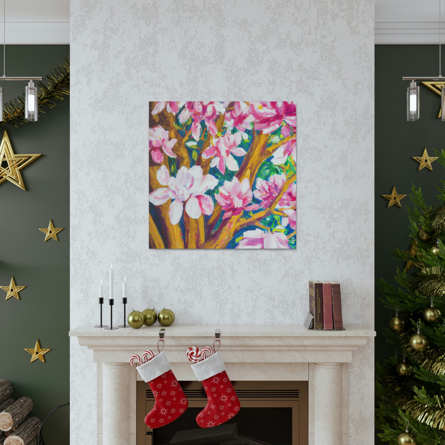 "Magnolia's Reflection Dream" - Canvas