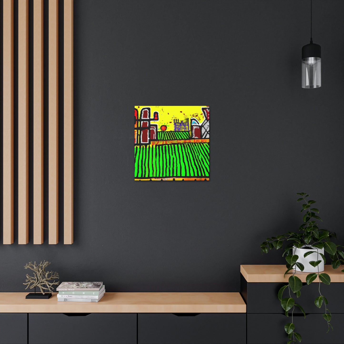 Harvesting Crops Abloom - Canvas