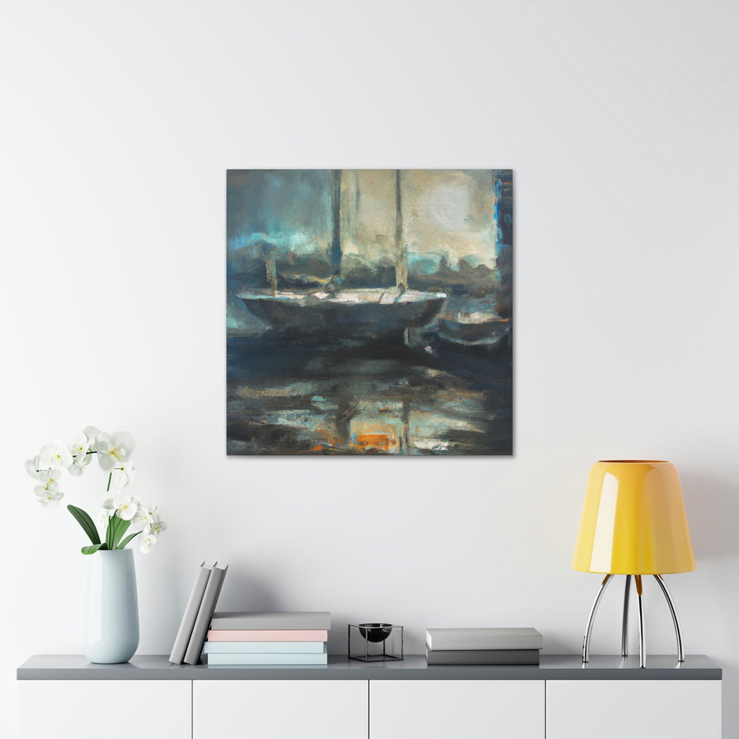 Marina by the Sea - Canvas