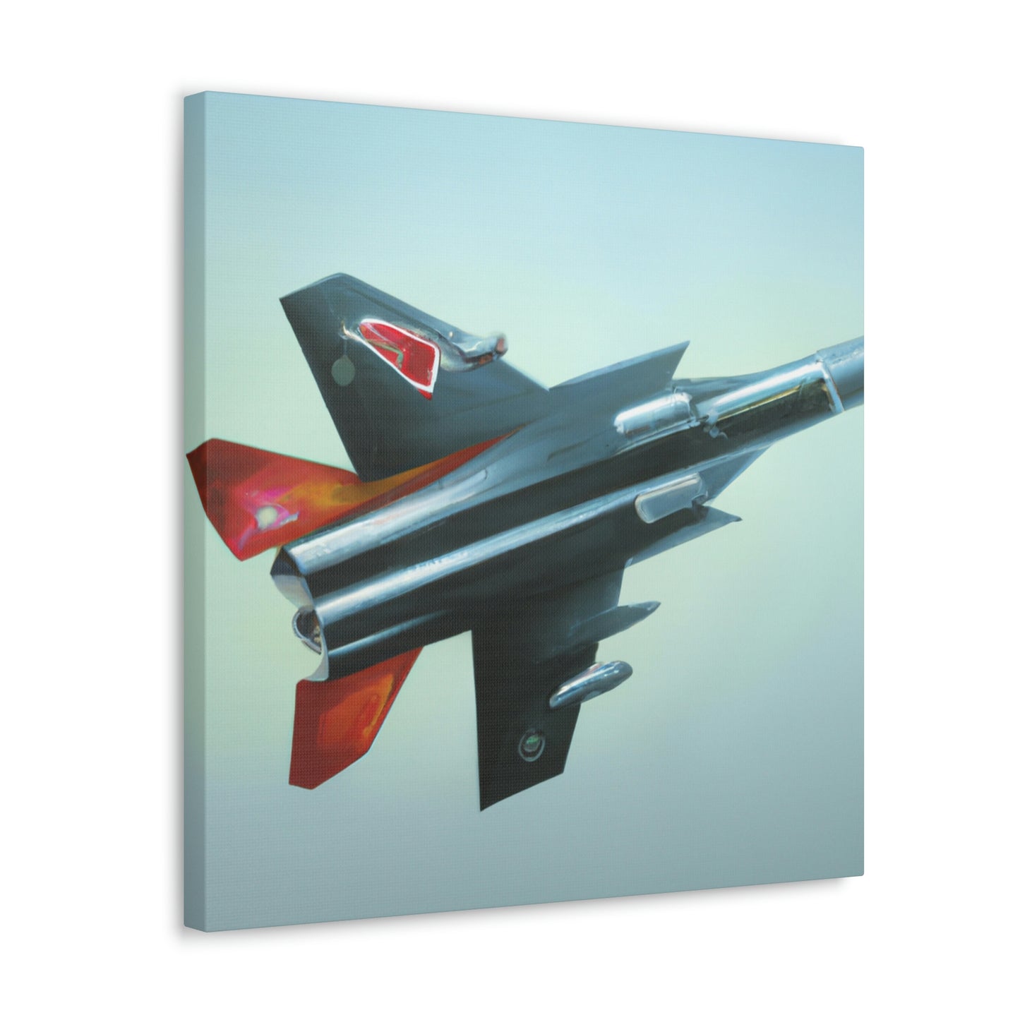 Aircraft In Flight. - Canvas