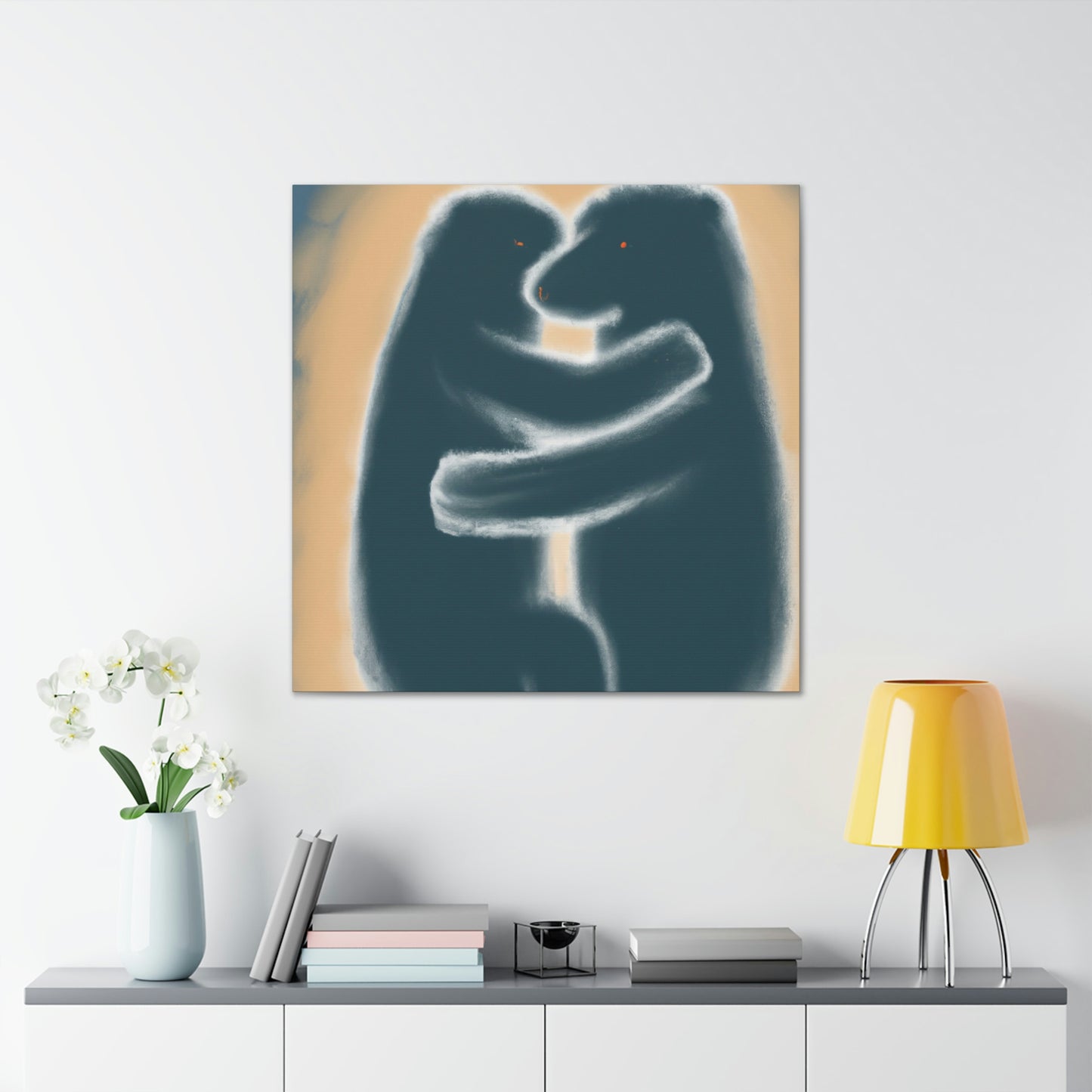 "Love Justified Embrace" - Canvas