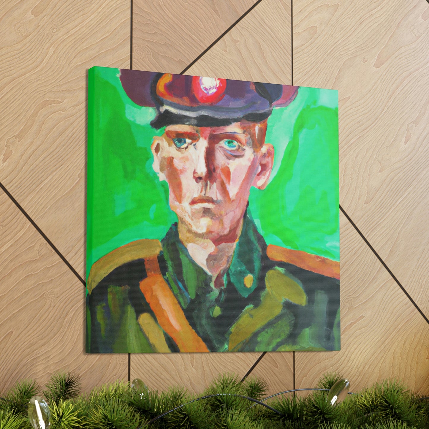 "Supply Sergeant Fauvism" - Canvas